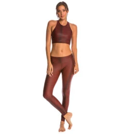 Onzie Long Yoga Leggings Burgundy Snake -Beyond Yoga || Onzie || Marika Sales Store 1740058066979 burgundysnake 4a