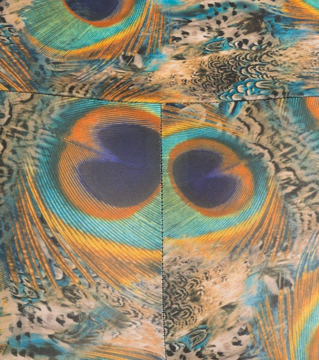 Onzie Long Yoga Leggings Peacock Green 6 Onzie Long Yoga Leggings Peacock Green - Image 4