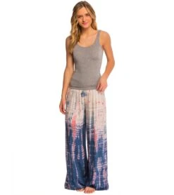 Hard Tail Flat Waist Wide Leg Yoga Pants Aqua/Berry Lizard 9 Hard Tail Flat Waist Wide Leg Yoga Pants Aqua/Berry Lizard -Beyond Yoga || Onzie || Marika Sales Store 1740070649891 aquaberrylizard 4a