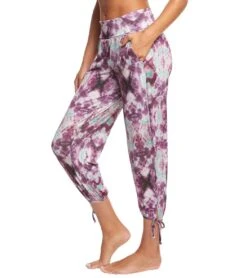 Onzie Gypsy Joggers Purple Tie Dye