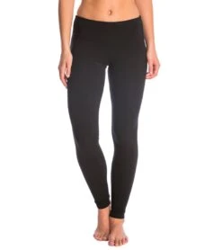 Hard Tail Flat Waist Cotton Ankle Yoga Leggings 26 Hard Tail Flat Waist Cotton Ankle Yoga Leggings -Beyond Yoga || Onzie || Marika Sales Store 1740100599843 black