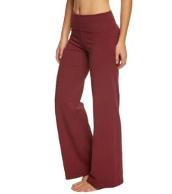 Hard Tail Contour Rolldown Wide Leg Yoga Pants Fig