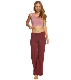 Hard Tail Contour Rolldown Wide Leg Yoga Pants Fig -Beyond Yoga || Onzie || Marika Sales Store 1740104400931 fig 4a