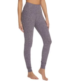 Beyond Yoga Spacedye High Waisted Long Yoga Leggings Deep Amethyst/Wild Wisteria