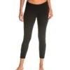 Hard Tail Contour Rolldown Cropped Cotton Yoga Leggings Black -Beyond Yoga || Onzie || Marika Sales Store 1740129861667 black 2a