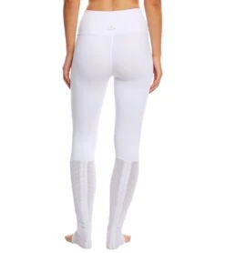 Beyond Yoga True Stripes Shirred Adjustable Yoga Leggings White -Beyond Yoga || Onzie || Marika Sales Store 1740200476707 white