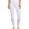 Beyond Yoga True Stripes Shirred Adjustable Yoga Leggings White