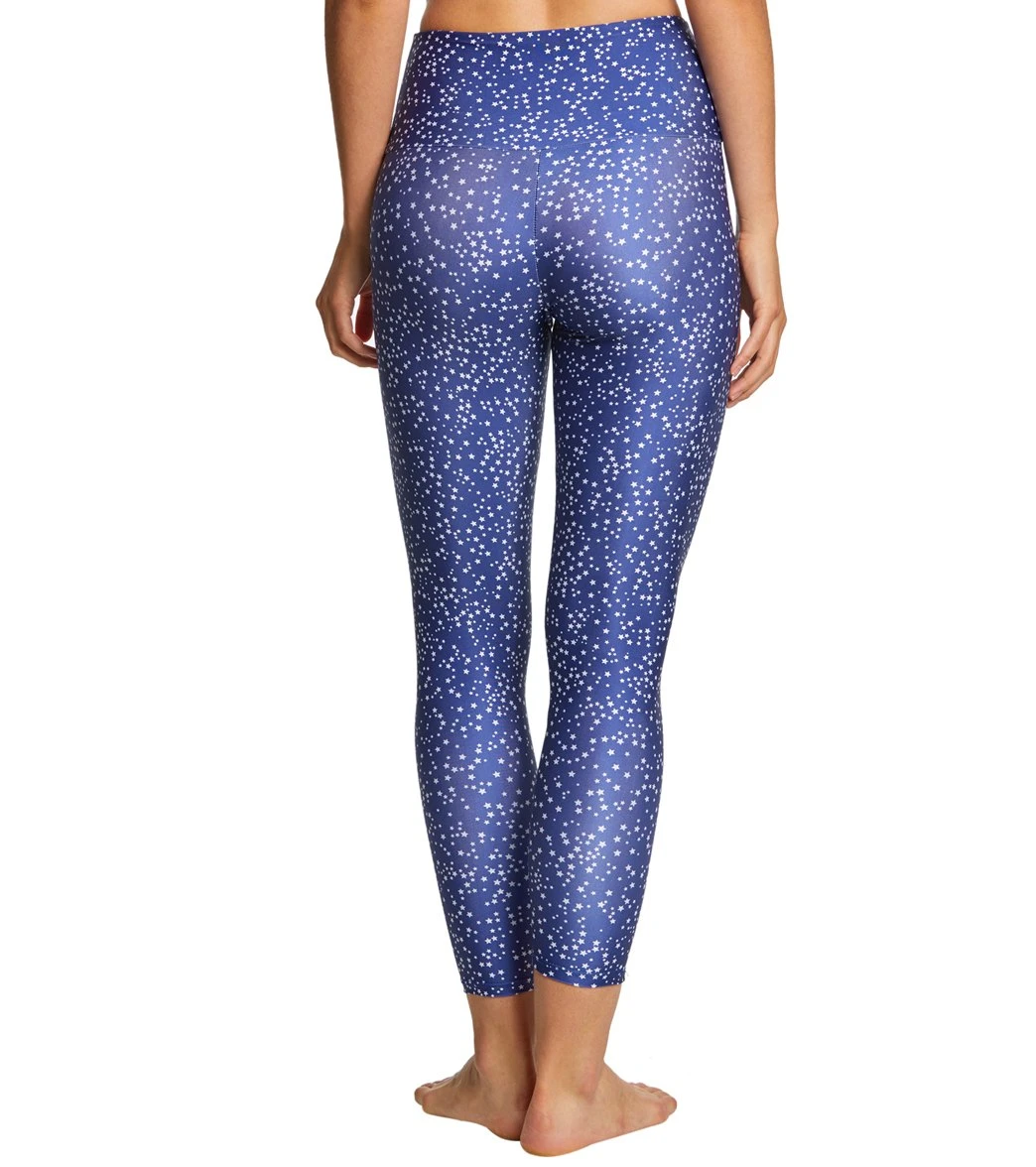 Onzie Graphic High Waisted 7/8 Yoga Leggings Stars 4 Onzie Graphic High Waisted 7/8 Yoga Leggings Stars - Image 2