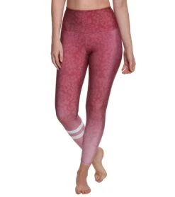 Onzie Graphic High Waisted 7/8 Yoga Leggings Burgundy Ombre 11 Onzie Graphic High Waisted 7/8 Yoga Leggings Burgundy Ombre -Beyond Yoga || Onzie || Marika Sales Store 1740245860387 burgundyombre