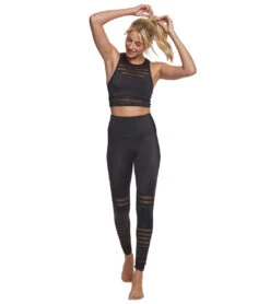 Beyond Yoga Mesh To Impress High Waisted 7/8 Yoga Leggings -Beyond Yoga || Onzie || Marika Sales Store 1740256215075 black 4a