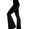Onzie Bell Flare Yoga Pants Black Crushed Velvet -Beyond Yoga || Onzie || Marika Sales Store 1740261359651 blackcrushedvelvet 2a