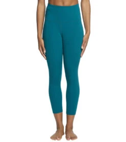 Everyday Yoga High Waisted Essential Capri Crop 21" 26 Everyday Yoga High Waisted Essential Capri Crop 21" -Beyond Yoga || Onzie || Marika Sales Store 1740314902563 teal