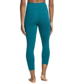 Everyday Yoga High Waisted Essential Capri Crop 21" 24 Everyday Yoga High Waisted Essential Capri Crop 21" -Beyond Yoga || Onzie || Marika Sales Store 1740314902563 teal 3a