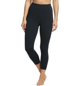 Everyday Yoga High Waisted Essential Capri Crop 21" 27 Everyday Yoga High Waisted Essential Capri Crop 21" -Beyond Yoga || Onzie || Marika Sales Store 1740315263011 black 1a