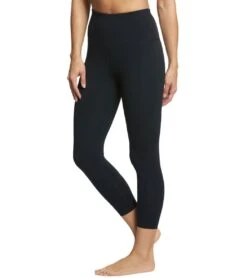 Everyday Yoga High Waisted Essential Capri Crop 21" 28 Everyday Yoga High Waisted Essential Capri Crop 21" -Beyond Yoga || Onzie || Marika Sales Store 1740315263011 black 2a