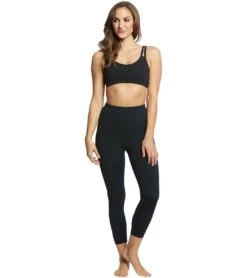 Everyday Yoga High Waisted Essential Capri Crop 21" 30 Everyday Yoga High Waisted Essential Capri Crop 21" -Beyond Yoga || Onzie || Marika Sales Store 1740315263011 black 4a