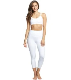 Everyday Yoga High Waisted Essential Capri Crop 21" 40 Everyday Yoga High Waisted Essential Capri Crop 21" -Beyond Yoga || Onzie || Marika Sales Store 1740315787299 white 4a