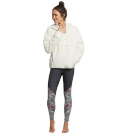 PrAna Permafrost Half Zip After Yoga Jacket Bone -Beyond Yoga || Onzie || Marika Sales Store 1740317032483 bone 4a