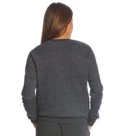 Spiritual Gangster SG Varsity Old School Pullover Vintage Black -Beyond Yoga || Onzie || Marika Sales Store 1740326043683 vintageblack 3a