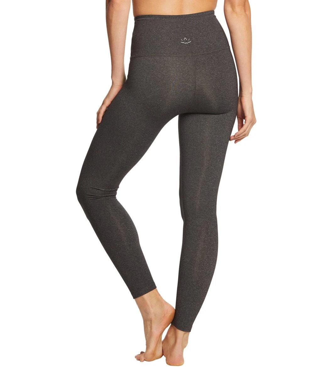 Beyond Yoga High Waisted 7/8 Yoga Leggings Heather Gray 4 Beyond Yoga High Waisted 7/8 Yoga Leggings Heather Gray - Image 2