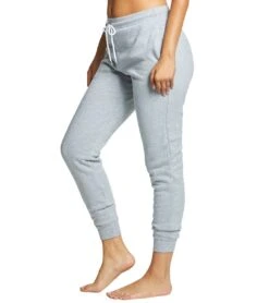 Bella + Canvas Poly-Cotton Sweatpant Joggers Athletic Heather