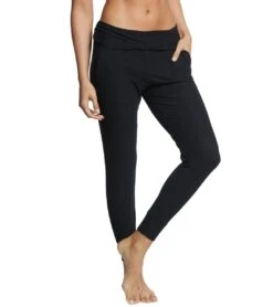 Beyond Yoga Spacedye Feather Weight Foldover Long Sweatpants -Beyond Yoga || Onzie || Marika Sales Store 1740401344547 darkestnight