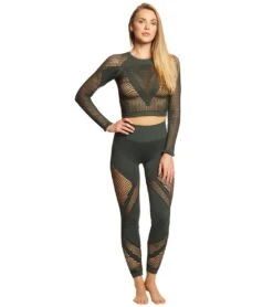 NUX All Net Seamless Yoga Leggings 34 NUX All Net Seamless Yoga Leggings -Beyond Yoga || Onzie || Marika Sales Store 1740401508387 deepforest 4a