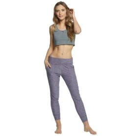 Beyond Yoga Spacedye Feather Weight Foldover Long Sweatpants Deep Amethyst/Wild Wisteria -Beyond Yoga || Onzie || Marika Sales Store 1740401639459 deepamethystwildwisteria 4a 1
