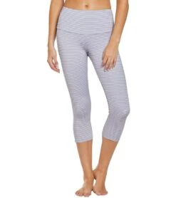 Onzie High Waisted Yoga Capris Fossil Stripe -Beyond Yoga || Onzie || Marika Sales Store 1740441976867 fossilstripe