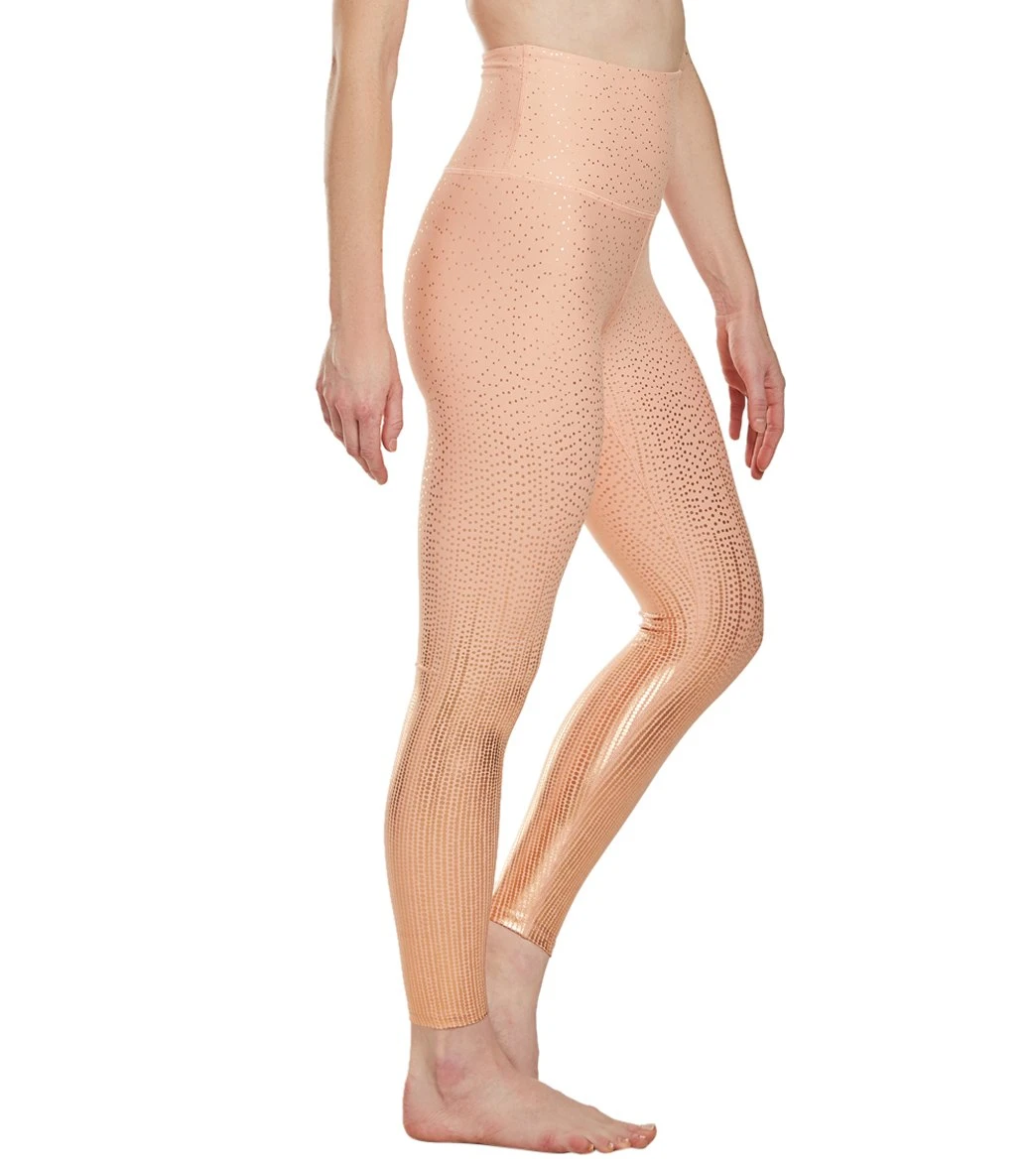 Beyond Yoga Drip Dot High Waisted 7/8 Yoga Leggings Coral Dust Rose Gold Drip Dot 3 Beyond Yoga Drip Dot High Waisted 7/8 Yoga Leggings Coral Dust Rose Gold Drip Dot