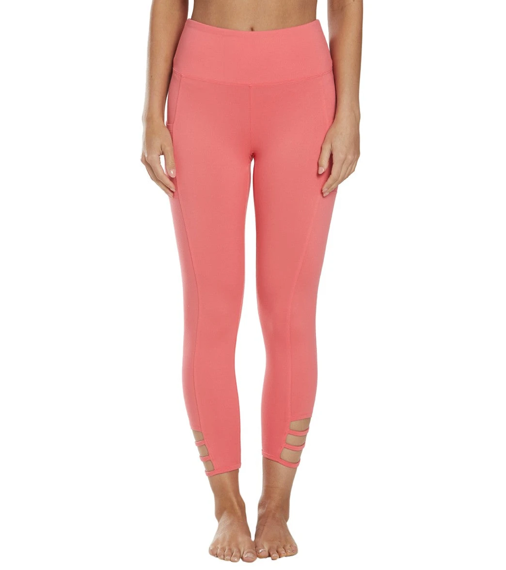 Balance Collection Maddie Yoga Capris Rose Of Sharon 3 Balance Collection Maddie Yoga Capris Rose Of Sharon