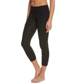 Beyond Yoga Back Gathered Yoga Capris -Beyond Yoga || Onzie || Marika Sales Store 1740923928611 jetblack 2a