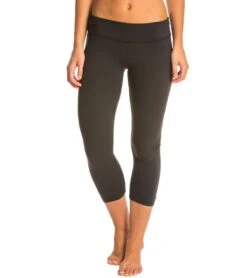Beyond Yoga Back Gathered Yoga Capris -Beyond Yoga || Onzie || Marika Sales Store 1740927107107 black 2a