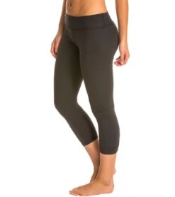Beyond Yoga Back Gathered Yoga Capris -Beyond Yoga || Onzie || Marika Sales Store 1740927107107 black 3a