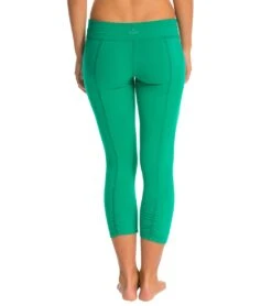 Beyond Yoga Back Gathered Yoga Capris -Beyond Yoga || Onzie || Marika Sales Store 1740928253987 brightemerald