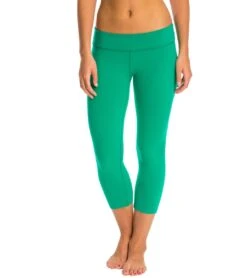 Beyond Yoga Back Gathered Yoga Capris -Beyond Yoga || Onzie || Marika Sales Store 1740928253987 brightemerald 2a