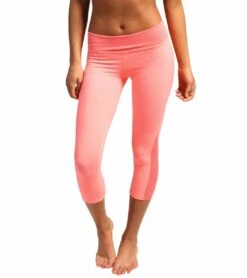 Beyond Yoga Side Triangle Legging Coral -Beyond Yoga || Onzie || Marika Sales Store 1741016039459 coral