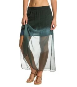 Yak & Yeti Dip Dye Shiffan Maxi Skirt -Beyond Yoga || Onzie || Marika Sales Store 1741140000803 greyblack