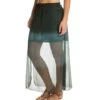 Yak & Yeti Dip Dye Shiffan Maxi Skirt Grey/Black -Beyond Yoga || Onzie || Marika Sales Store 1741140000803 greyblack 2a 1