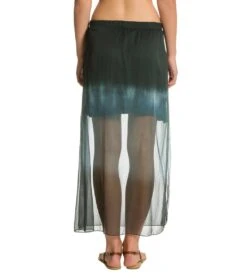 Yak & Yeti Dip Dye Shiffan Maxi Skirt -Beyond Yoga || Onzie || Marika Sales Store 1741140000803 greyblack 3a