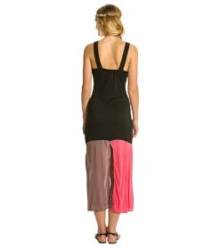 Yak & Yeti Color Block Front Slit Maxi 8 Yak & Yeti Color Block Front Slit Maxi -Beyond Yoga || Onzie || Marika Sales Store 1741143080995 black 3a