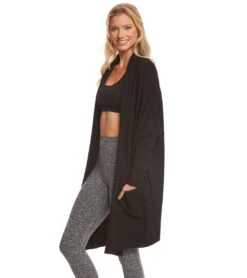 Beyond Yoga Easy Rider Origami Cardigan -Beyond Yoga || Onzie || Marika Sales Store 1741632634915 black 2a