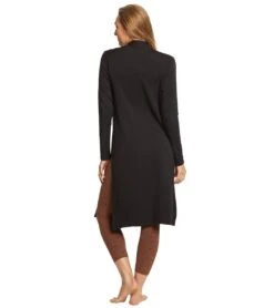 Beyond Yoga High Slits Long Duster -Beyond Yoga || Onzie || Marika Sales Store 1741777502243 black 3a