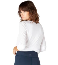 Beyond Yoga Back Out Reversible Cropped Yoga Pullover White -Beyond Yoga || Onzie || Marika Sales Store 1741822132259 white 3a 1