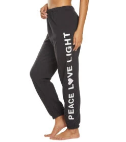 Spiritual Gangster Peace Sessions Sweatpants -Beyond Yoga || Onzie || Marika Sales Store 1741830881315 vintageblack