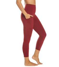 Balance Collection Eclipse Contender Yoga Capris Pomegrante -Beyond Yoga || Onzie || Marika Sales Store 1741848903715 pomegrante