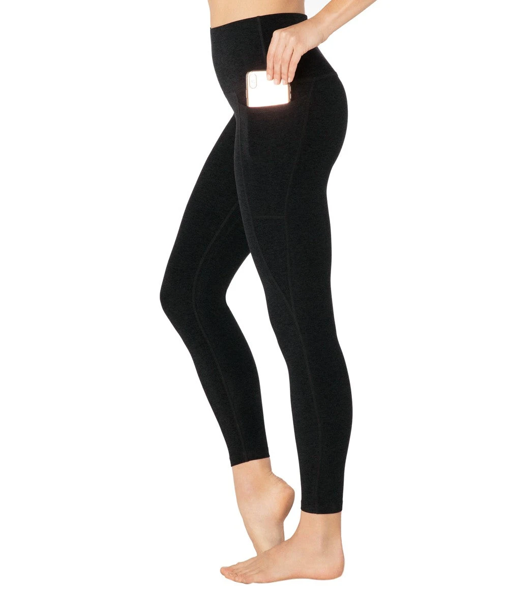 Beyond Yoga Spacedye Out Of Pocket High Waisted 7/8 Yoga Leggings Darkest Night 5 Beyond Yoga Spacedye Out Of Pocket High Waisted 7/8 Yoga Leggings Darkest Night - Image 3