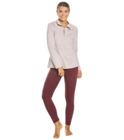 Balance Collection 1/4 Zip After Yoga Pullover Heather Mauve Shadows -Beyond Yoga || Onzie || Marika Sales Store 1741855260707 heathermauveshadows 4a