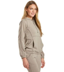 Marika Fern After Yoga Hoodie Pullover Heather Cinder