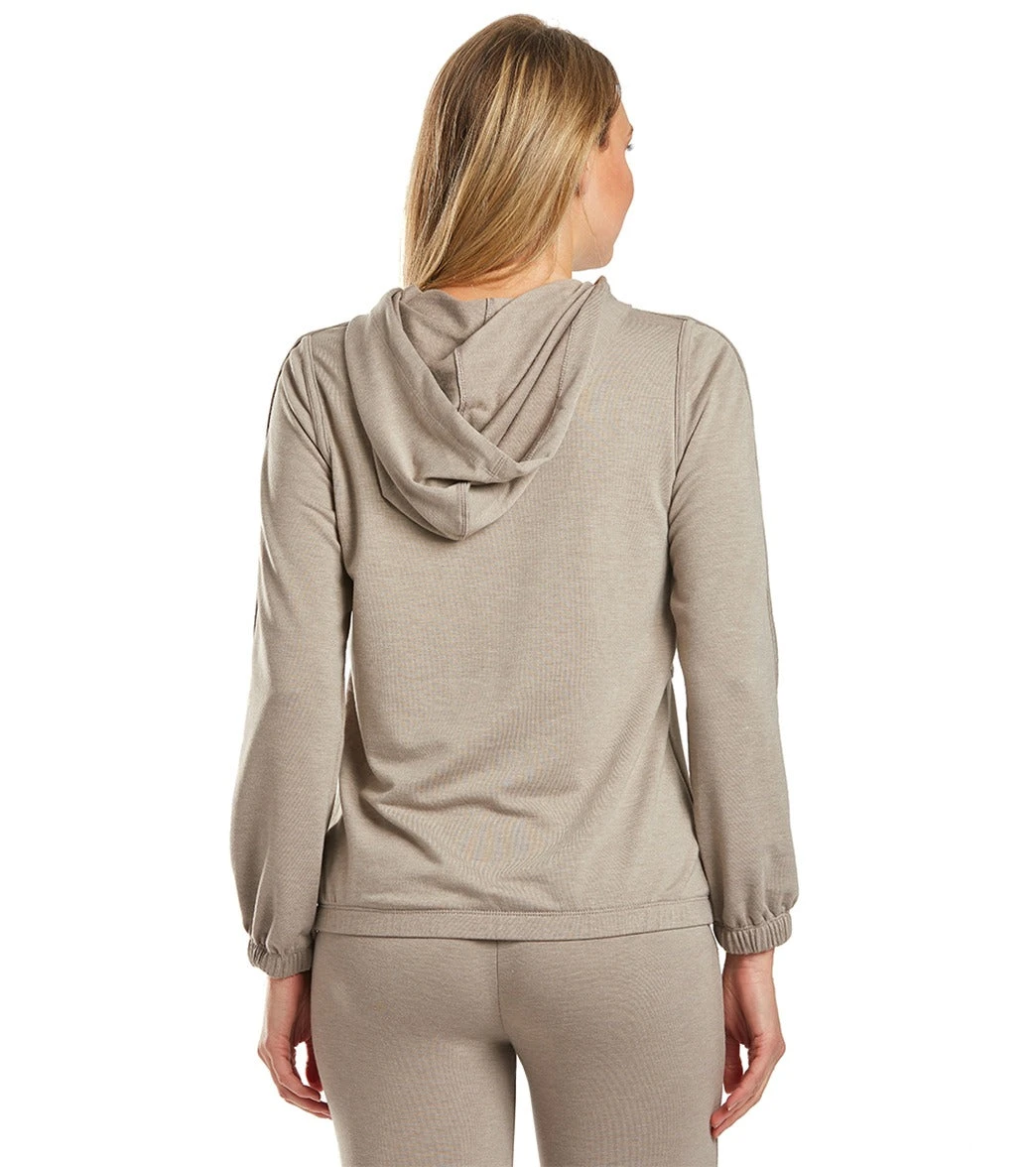 Marika Fern After Yoga Hoodie Pullover Heather Cinder 4 Marika Fern After Yoga Hoodie Pullover Heather Cinder - Image 2